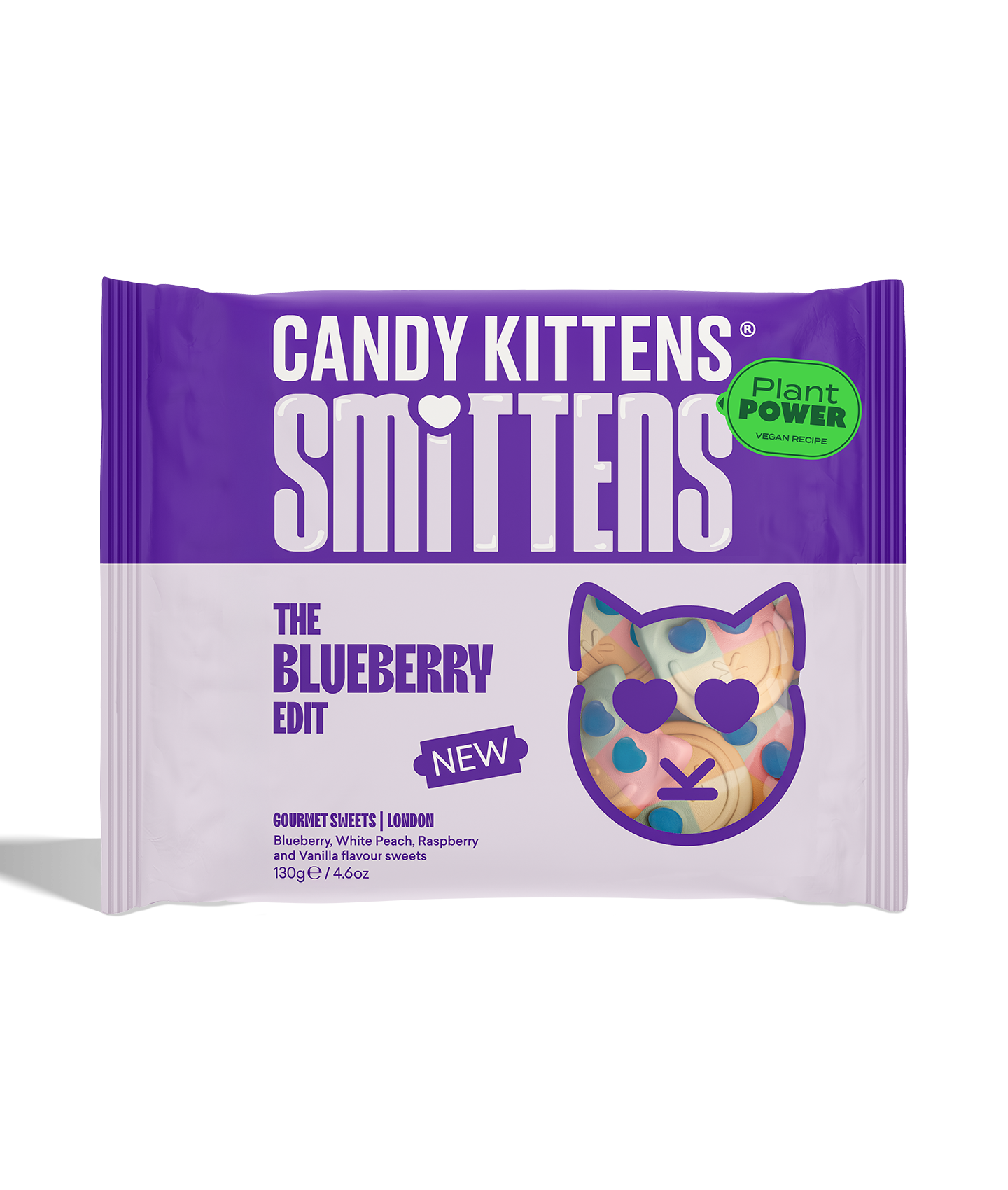Smittens Blueberry Edit by Candy Kittens in original product packaging