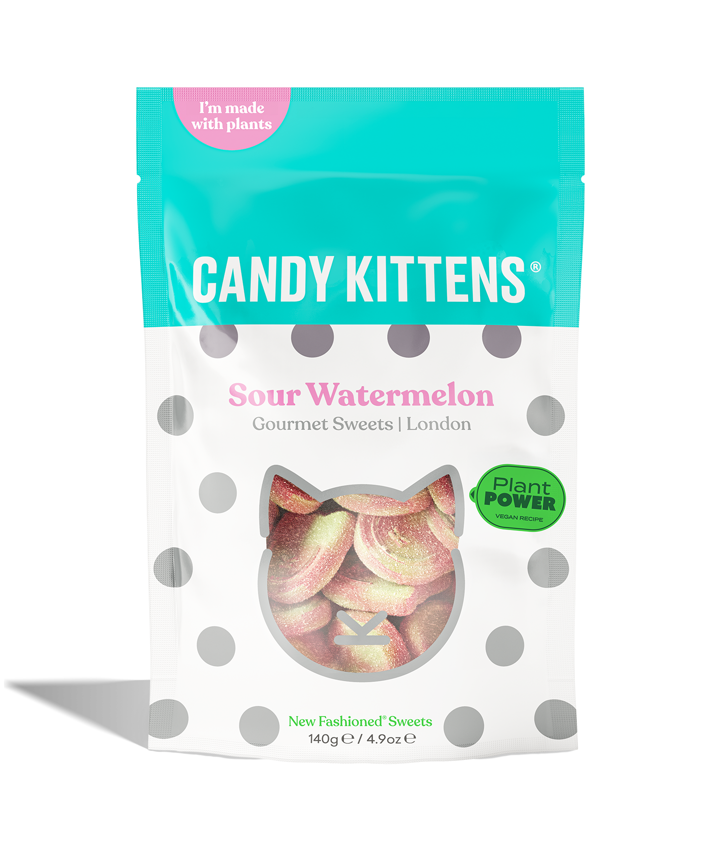 Sour Watermelon by Candy Kittens in original product packaging